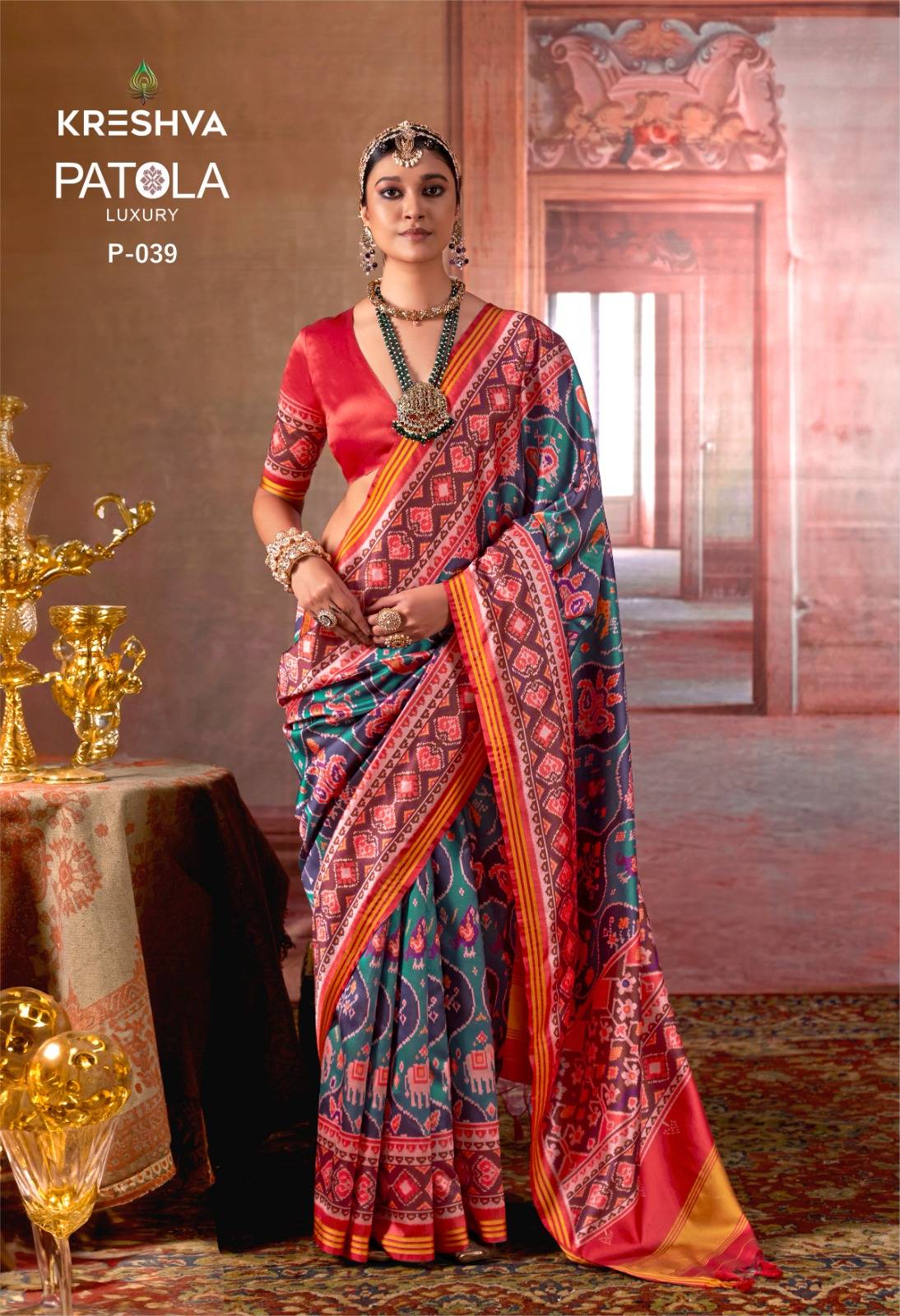 Kreshva Patola Luxury Wholesale saree price list